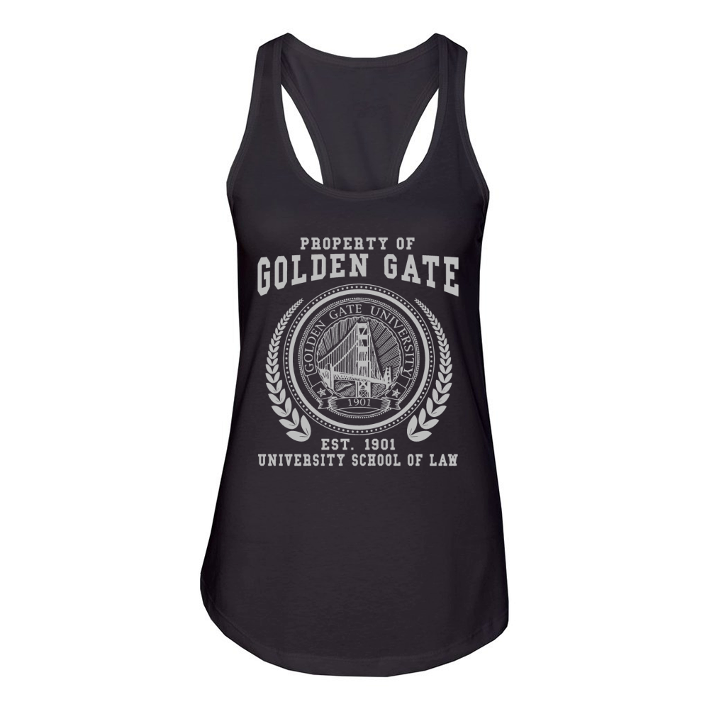 Golden Gate University School of Law Women's Racerback Tank
