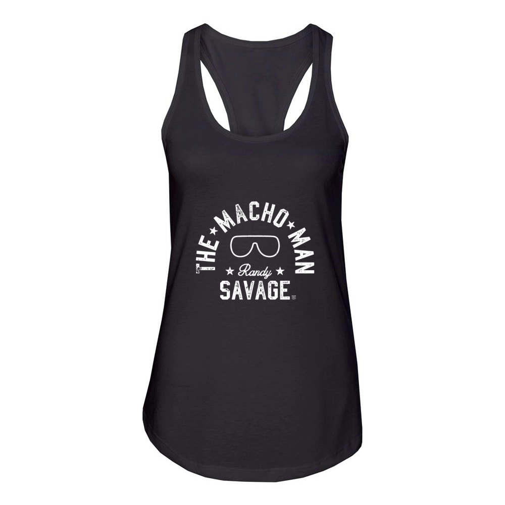 The Macho Man Women's Racerback Tank