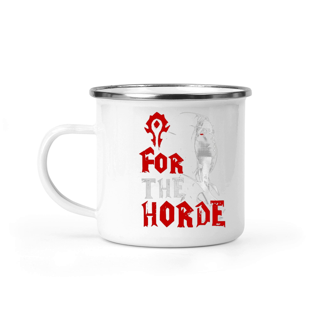For The Horde Sylvanas Windrunner WOW T-shirt Camping Mug