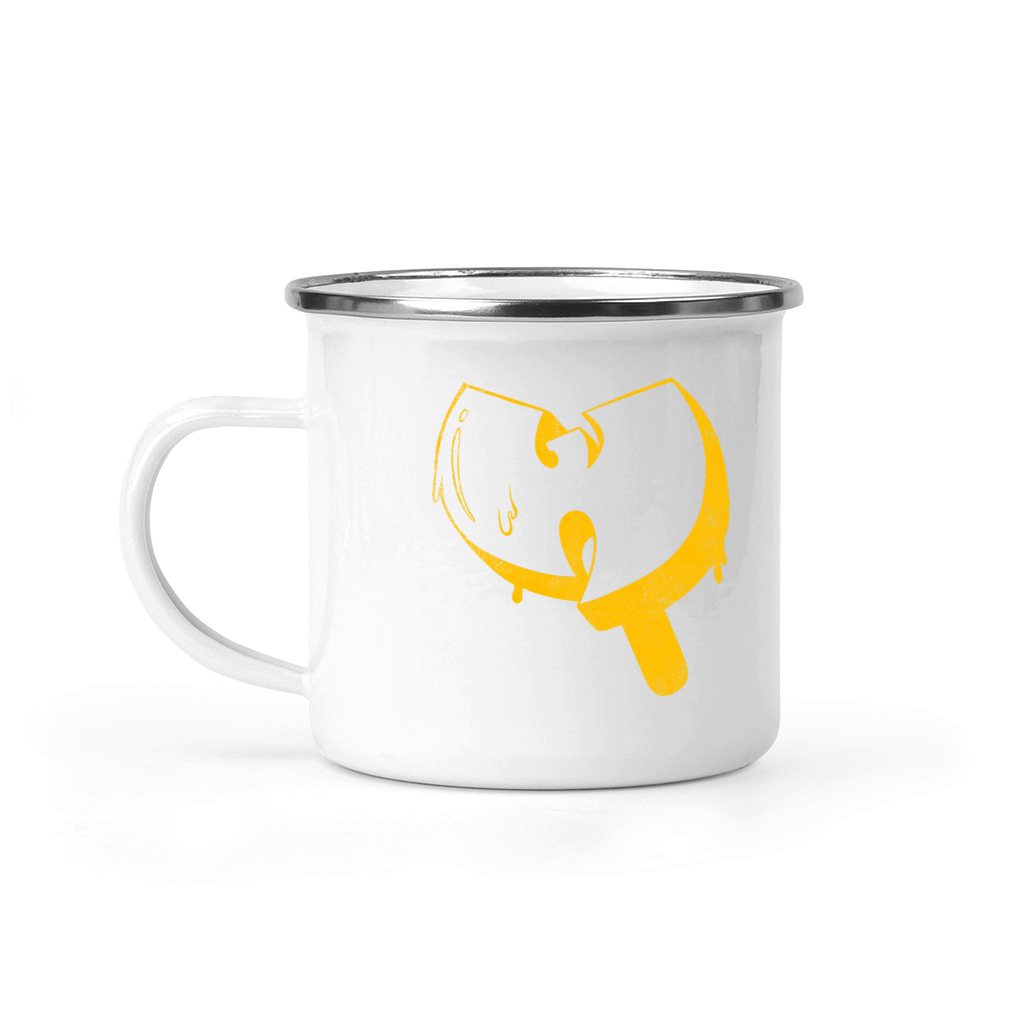 ice cream wutang yellow Camping Mug