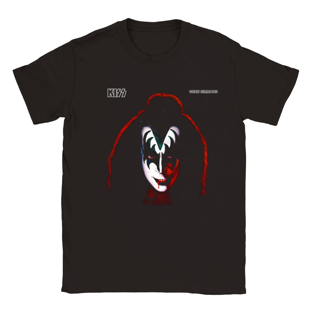 KISS  1978 Gene Simmons TShirt Classic Kids Crewneck T-shirt