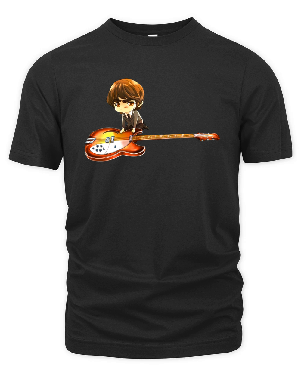 george harrison chibi Organic Unisex T-shirt