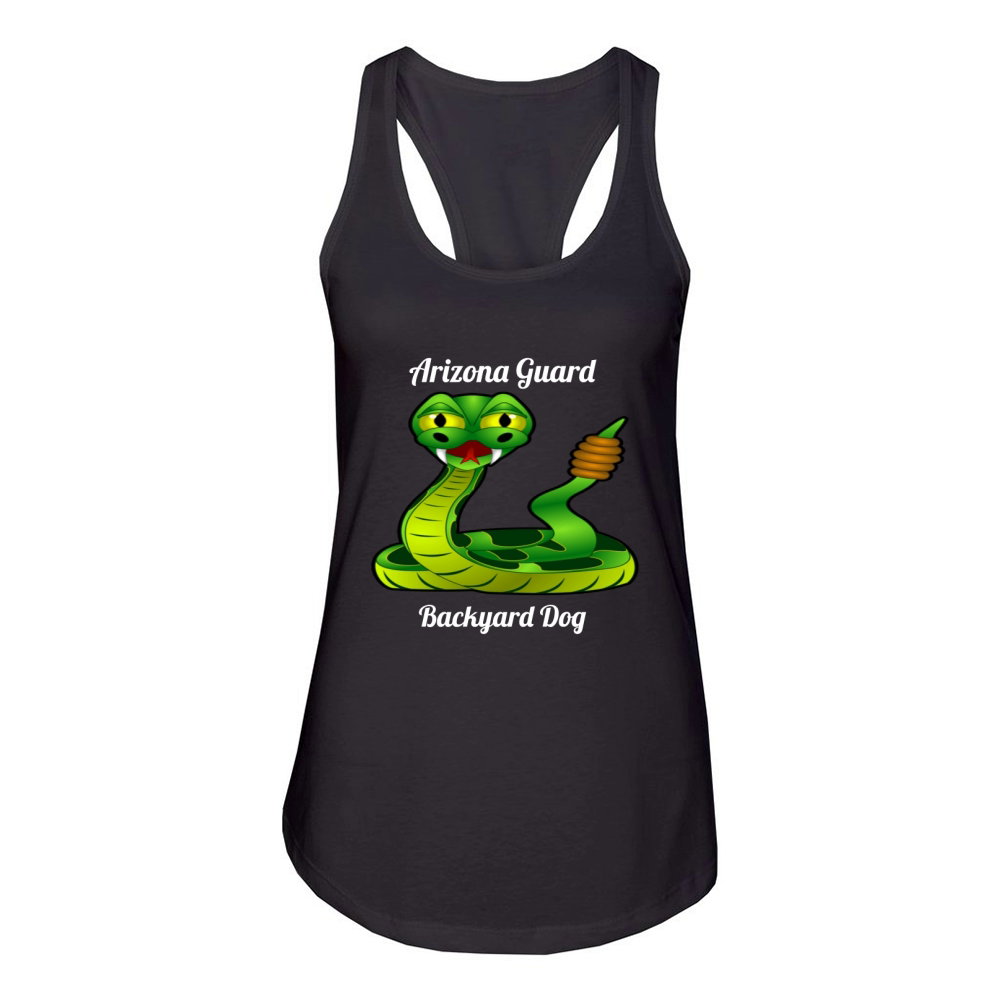 Arizona Guard Backyard Dog Women's Racerback Tank