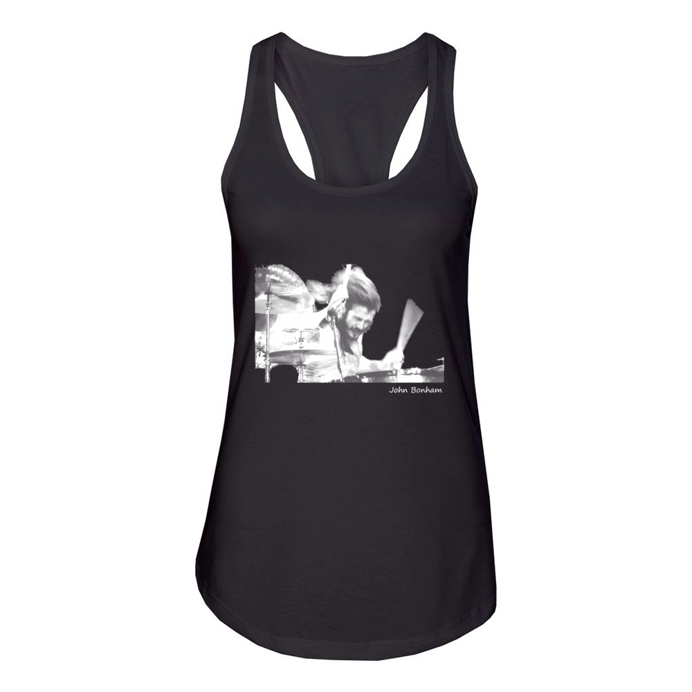 John Bonham Women's Racerback Tank