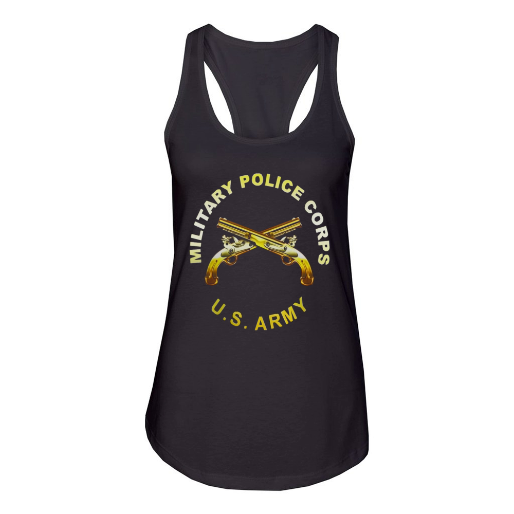 US Army - Military Police Corps Tshirt Women's Racerback Tank