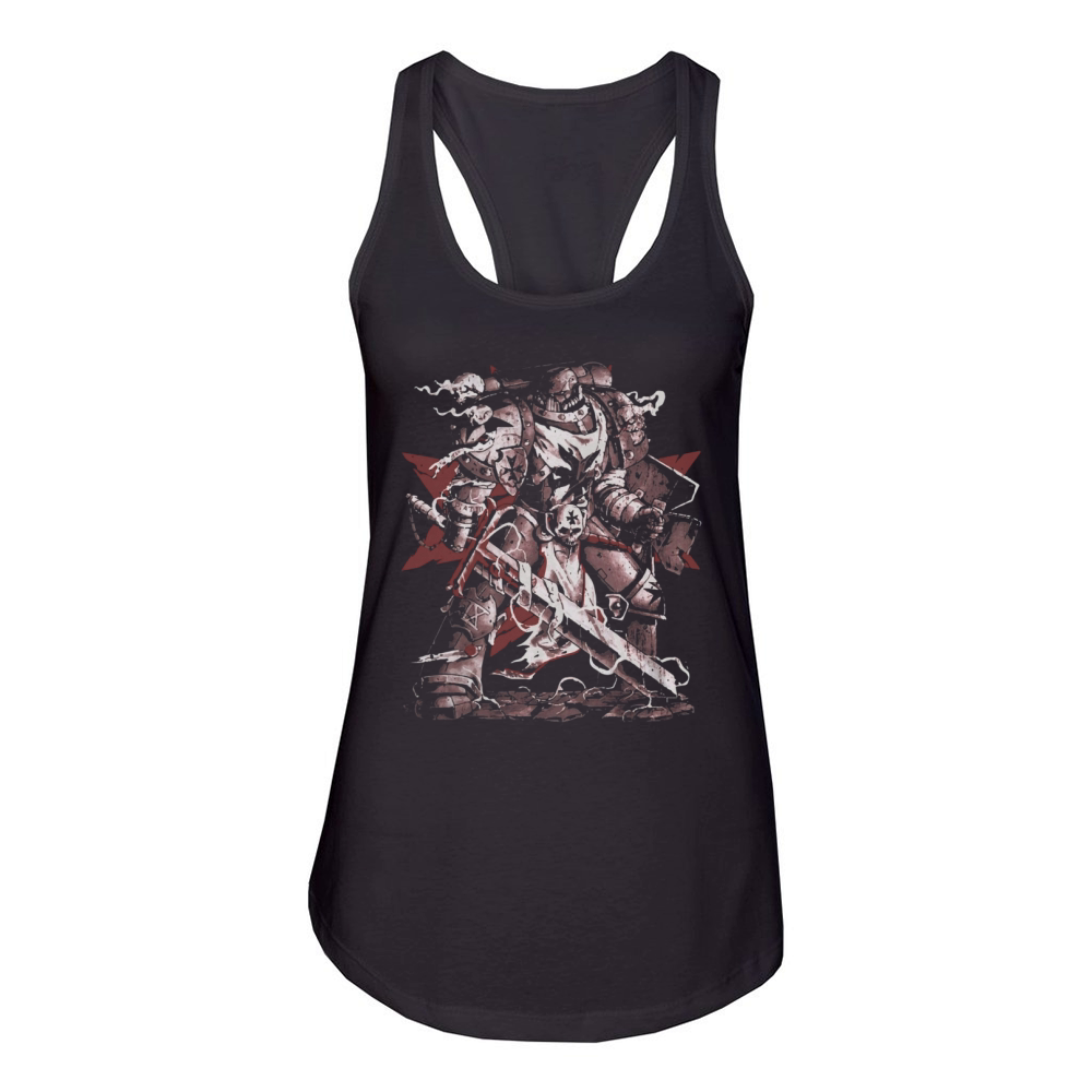 Warrior Shirt - Warhammer Black Templars - Warrior Women's Racerback Tank