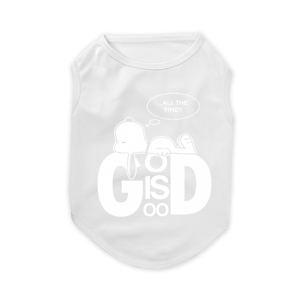 Snoopy all the time god is good shirt hoodie sweater tshirt Pet T-Shirt