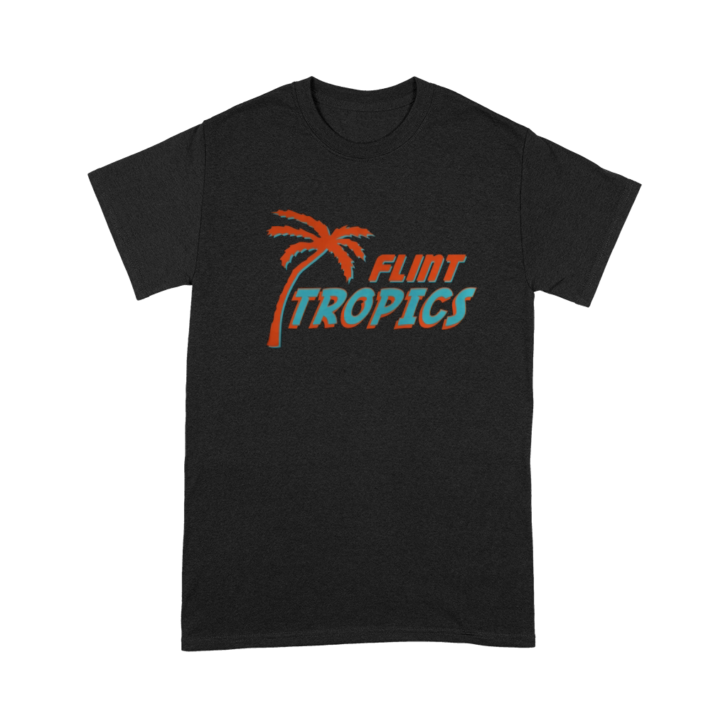 T-shirts noirs semi pro Flint tropics Premium T-shirt