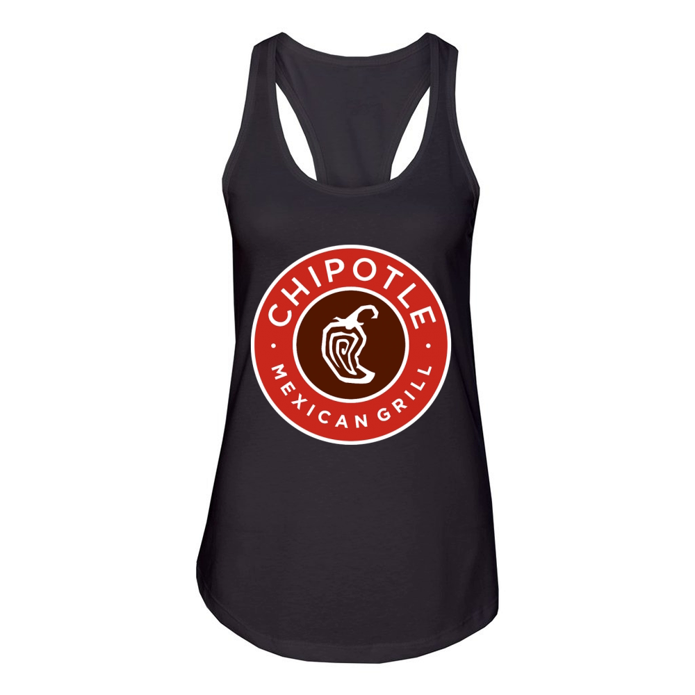chipotle shirt Women's Racerback Tank