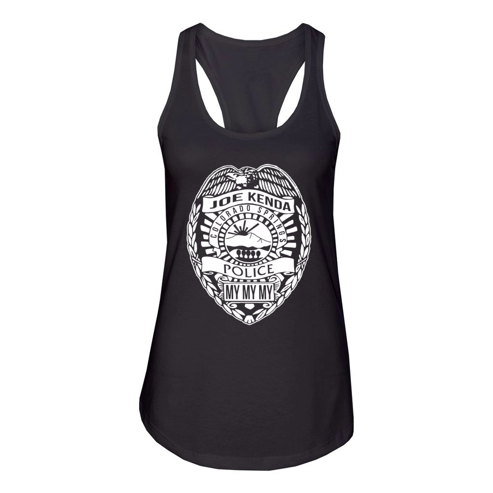 Joe Kenda 1 (29) Women's Racerback Tank