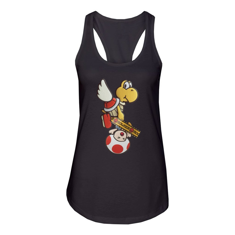 Koopa Troopa Police T-Shirt Women's Racerback Tank