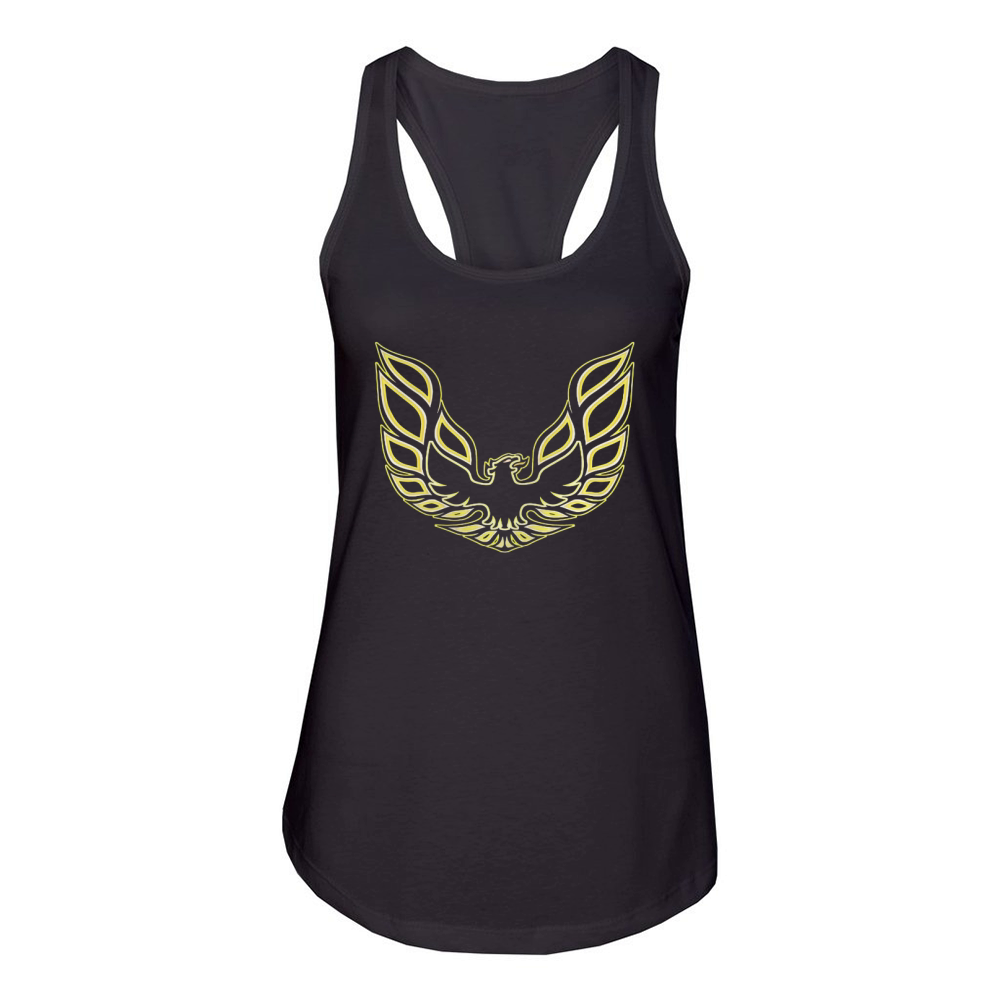 Pontiac Firebird Trans Am Eagle Logo Women's Racerback Tank