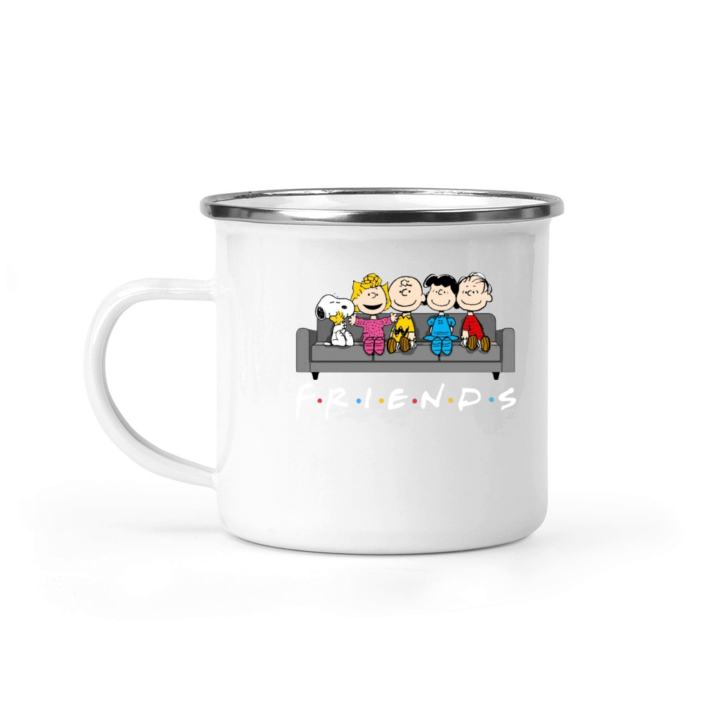 Peanuts Snoopy Friends Camping Mug