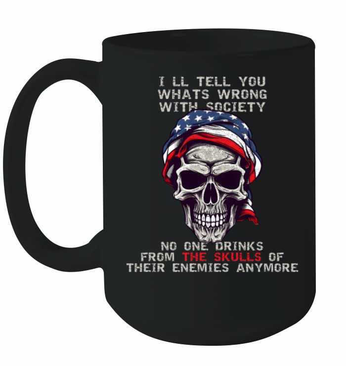 Skull Drink From The Skull Of Your Enemies funny m Ceramic Mug