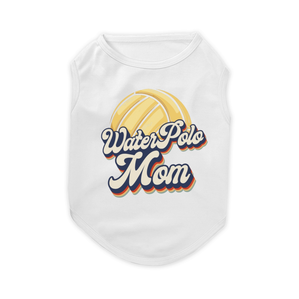 Water Polo Mom Retro Vintage Water Pet T-Shirt