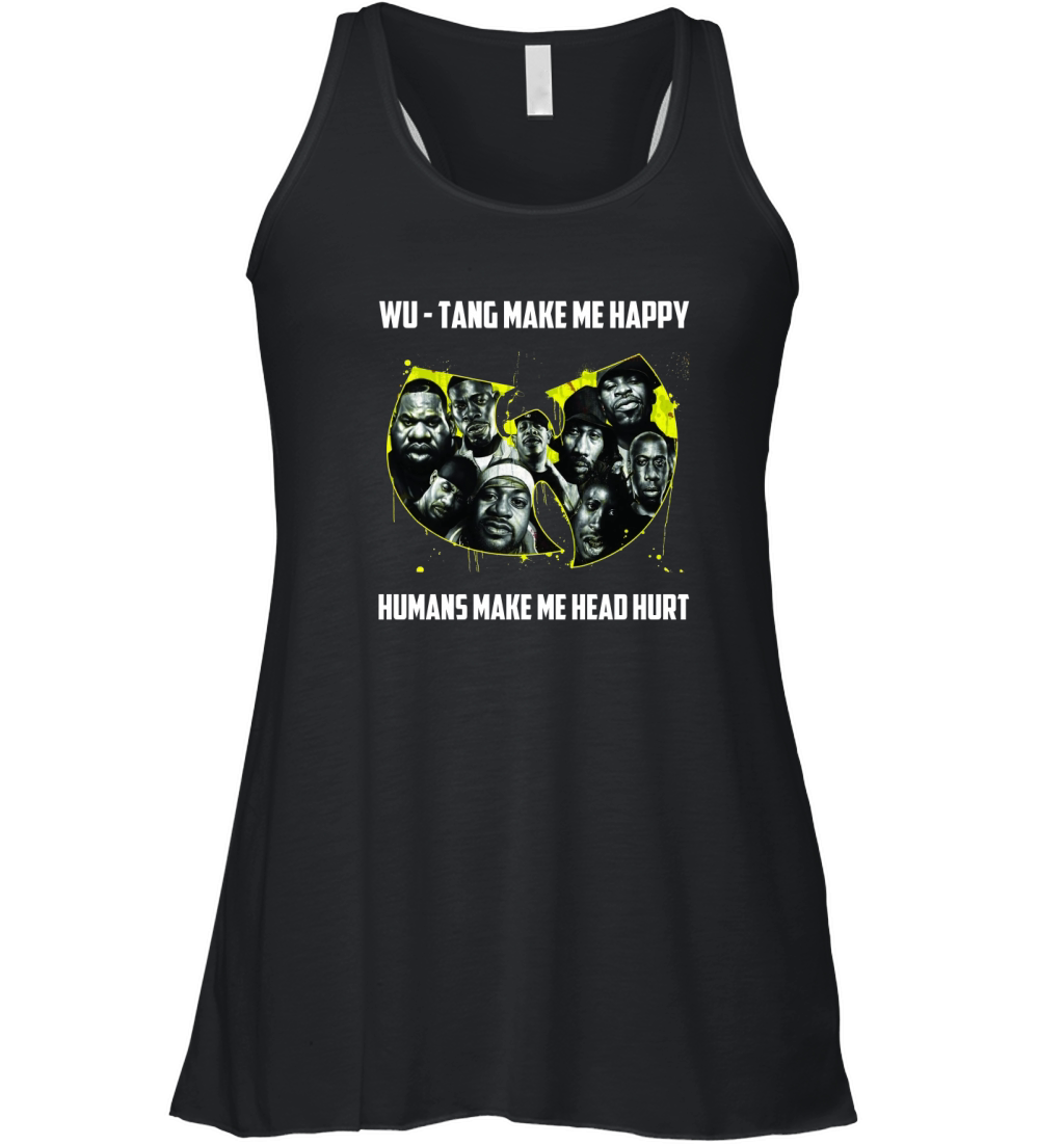 WU TANG MAKE HAPPY Women's Flowy Tank Top