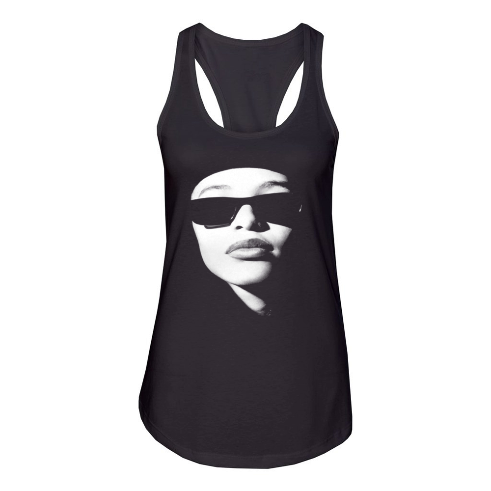 Aaliyah Fans Art Women's Racerback Tank