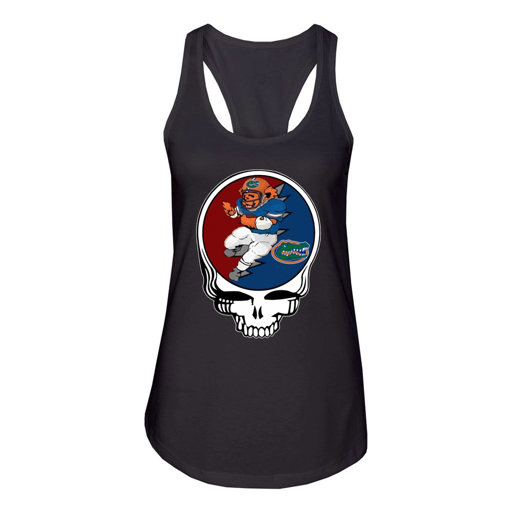 GratefulDead Tshirt Florida Gators Women's Racerback Tank