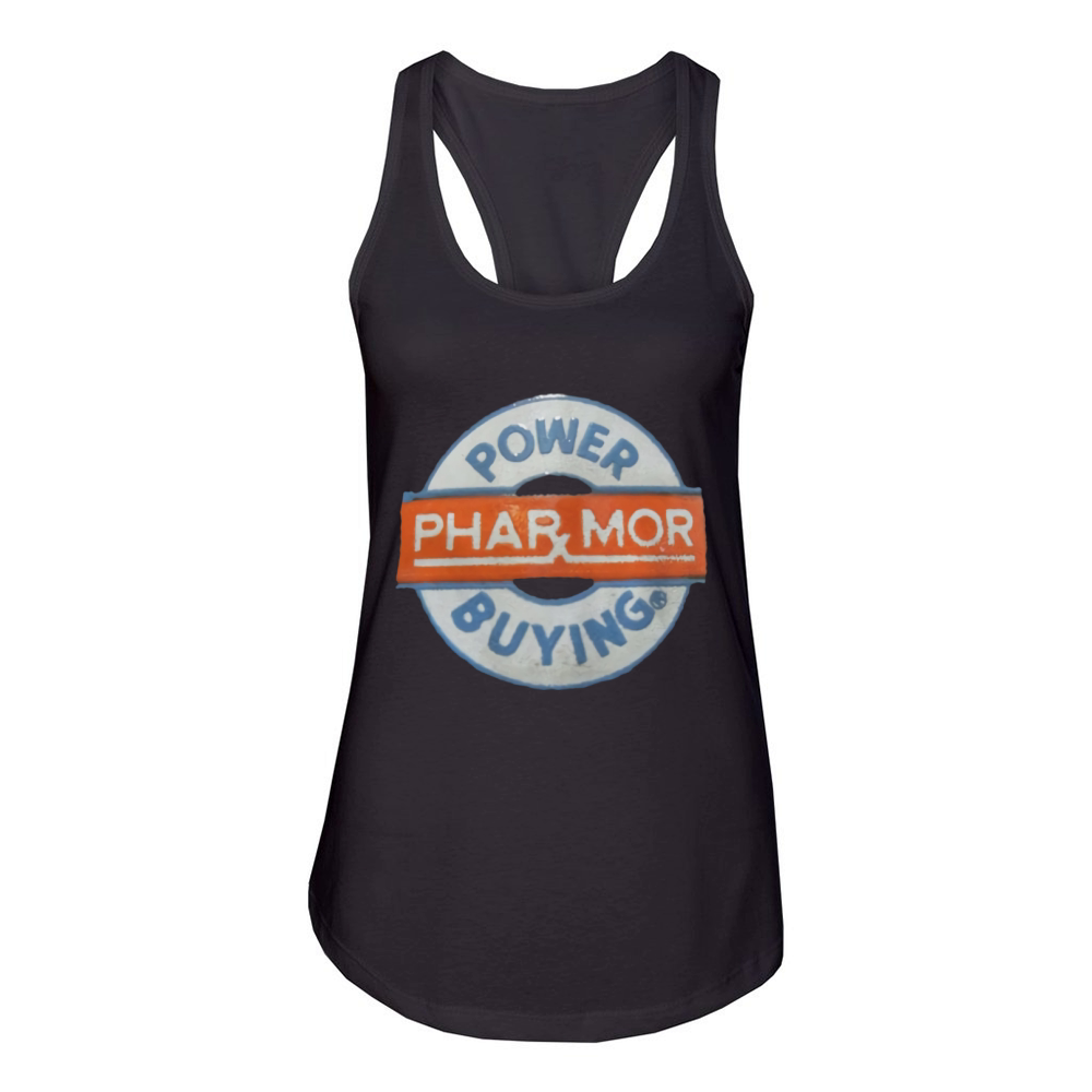 Phar-Mor Pharmacy Drug Store - Power Buying T-Shirt Women's Racerback Tank
