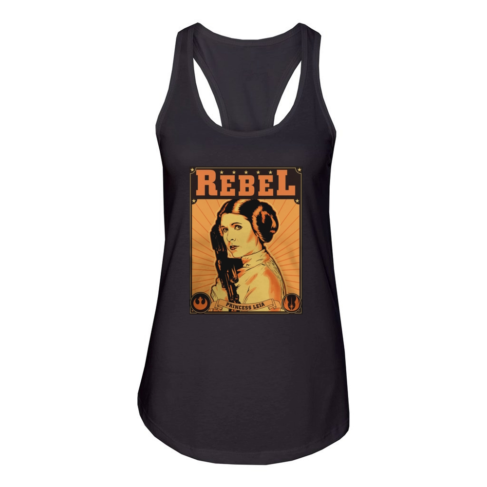 Princess Leia Rebel Women's Racerback Tank