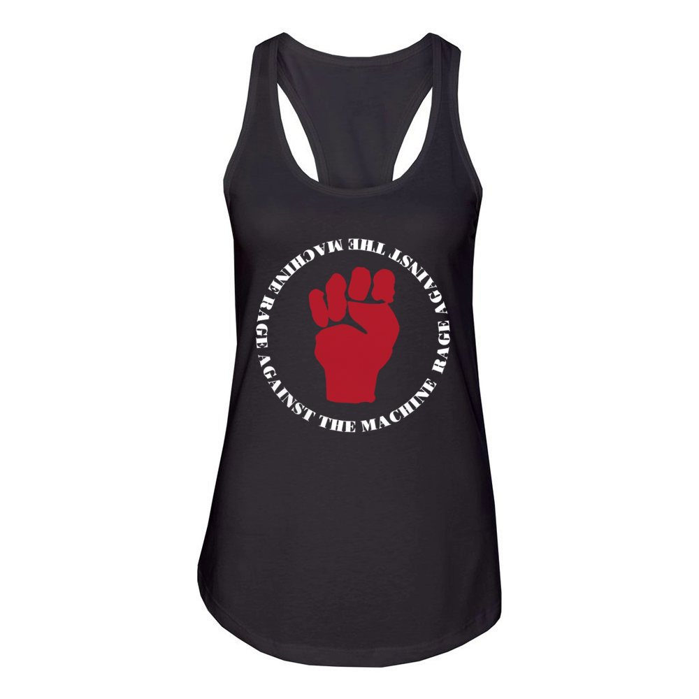 Rage Against the Machine band Tshirt Women's Racerback Tank