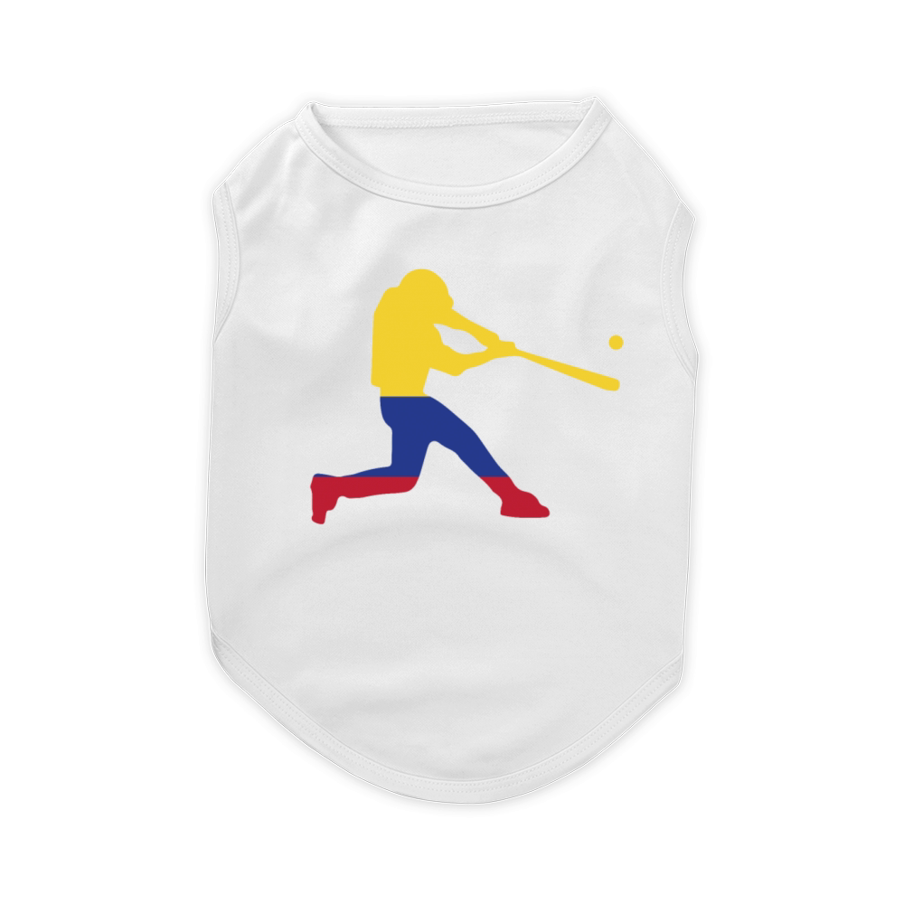 Colombia Baseball Team Pet T-Shirt
