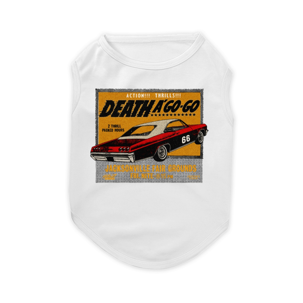 Vintage Muscle Car Race Event Pet T-Shirt