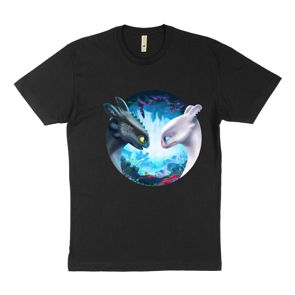 Toothless And Light Fury Sustainable T-Shirt
