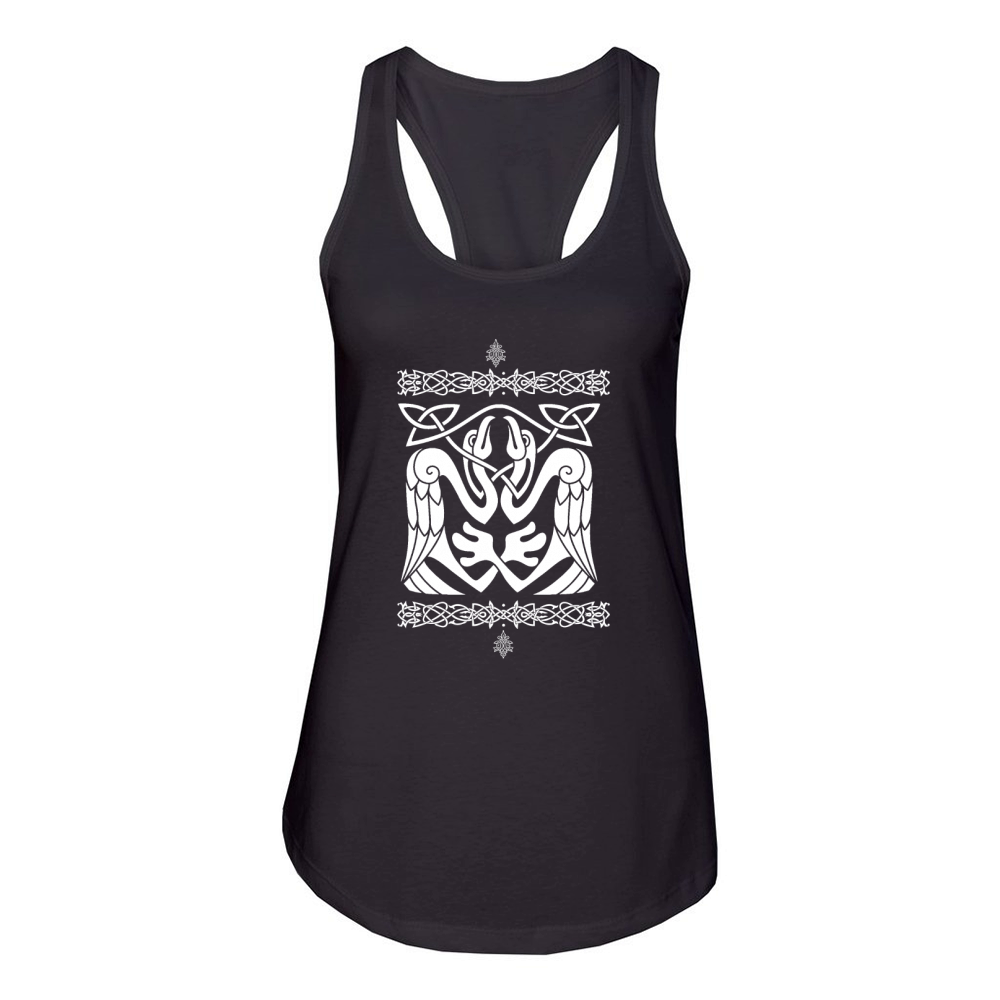 Celtic Heron Women's Racerback Tank