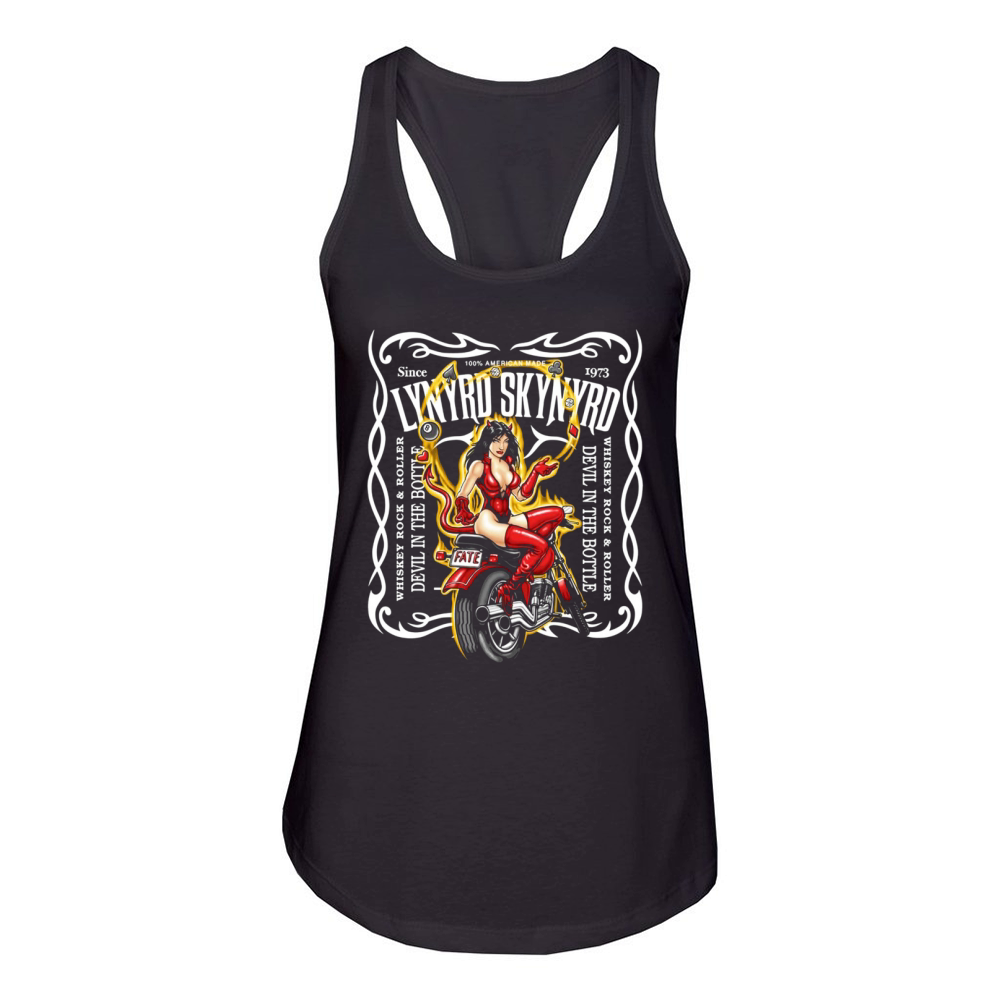 lynyrd skynyrd  tshirt Women's Racerback Tank