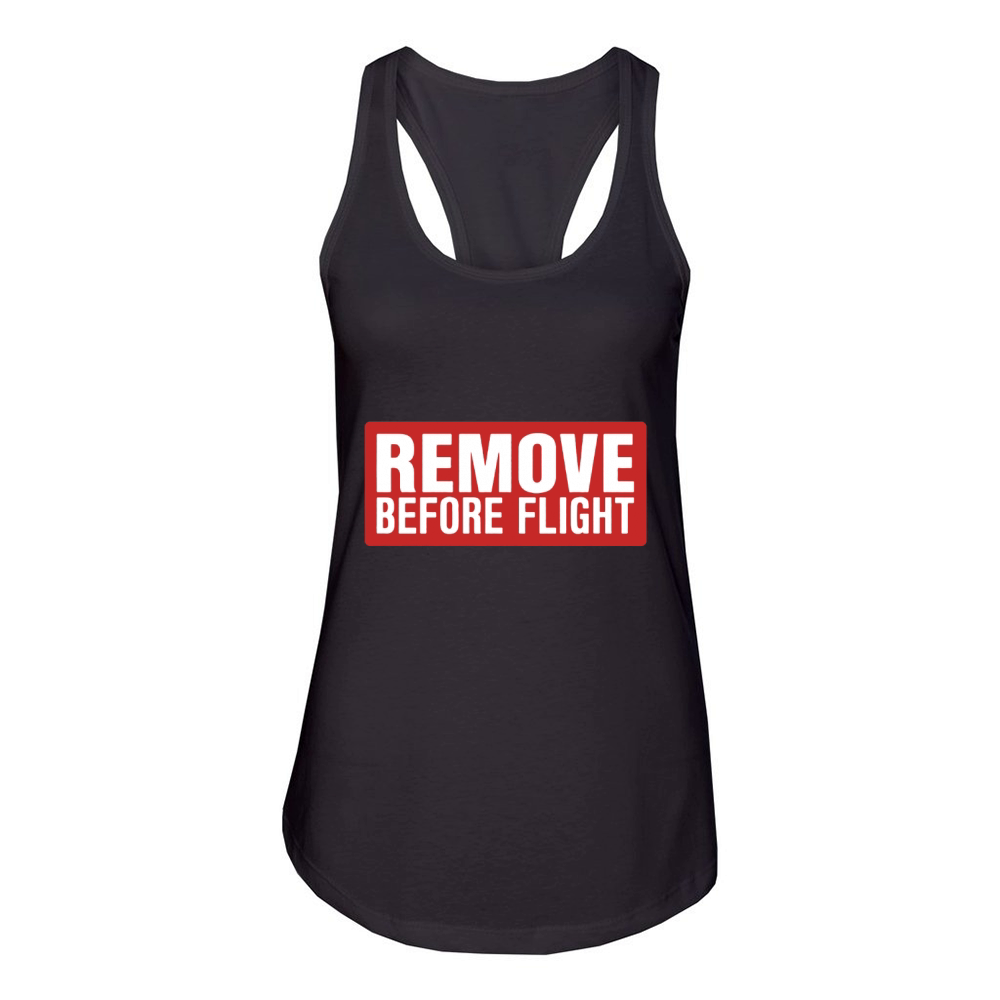 Remove Before Flight Womens T-Shirt