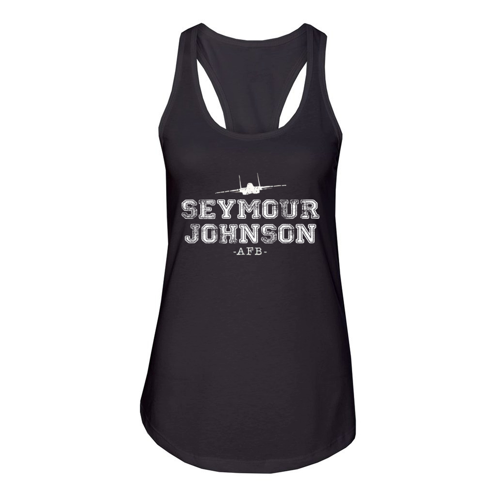 SJAFB Seymour Johnson Air Force Base F-15 Women's Racerback Tank