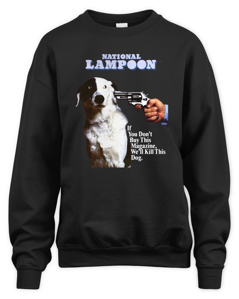Classic National Lampoon Dog Cover T shirt Unisex Premium Crewneck Sweatshirt