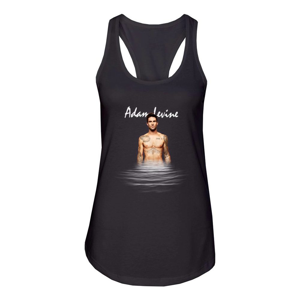 Adam Levine underwater shirt Women's Racerback Tank