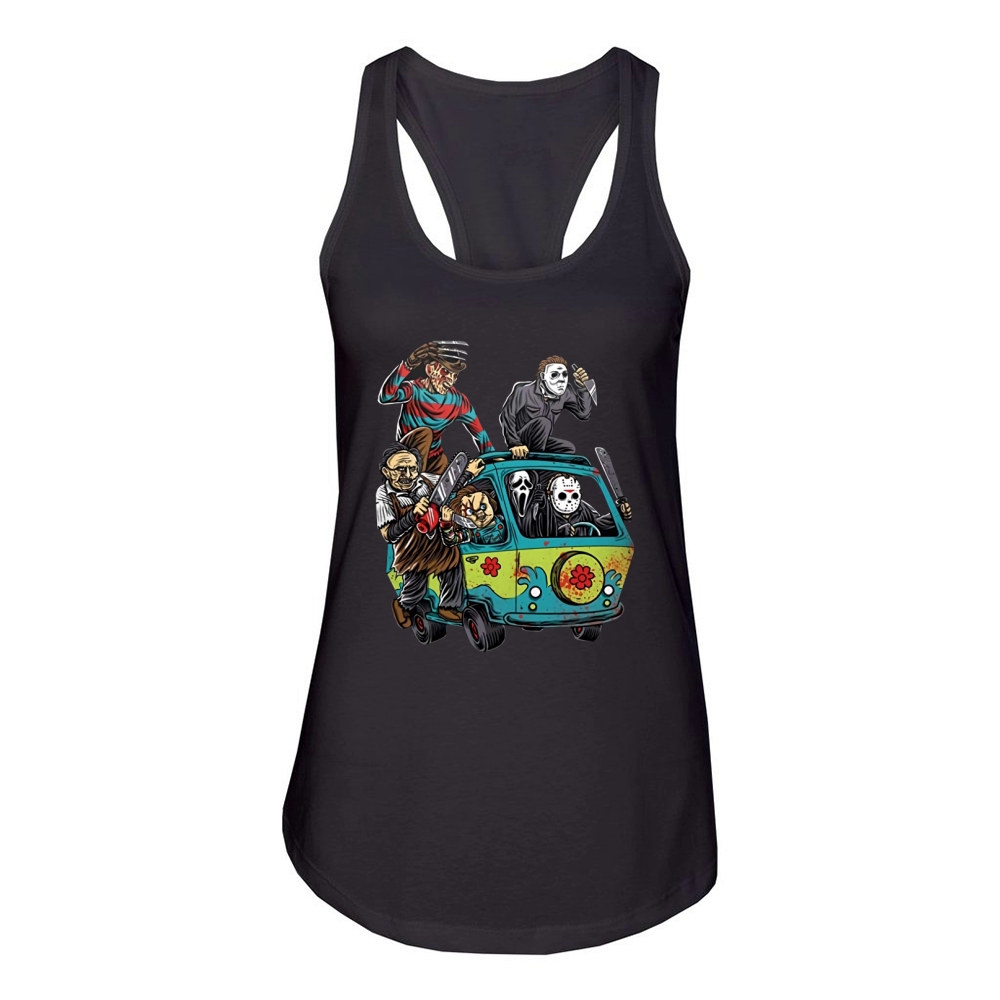 horror Women's Racerback Tank