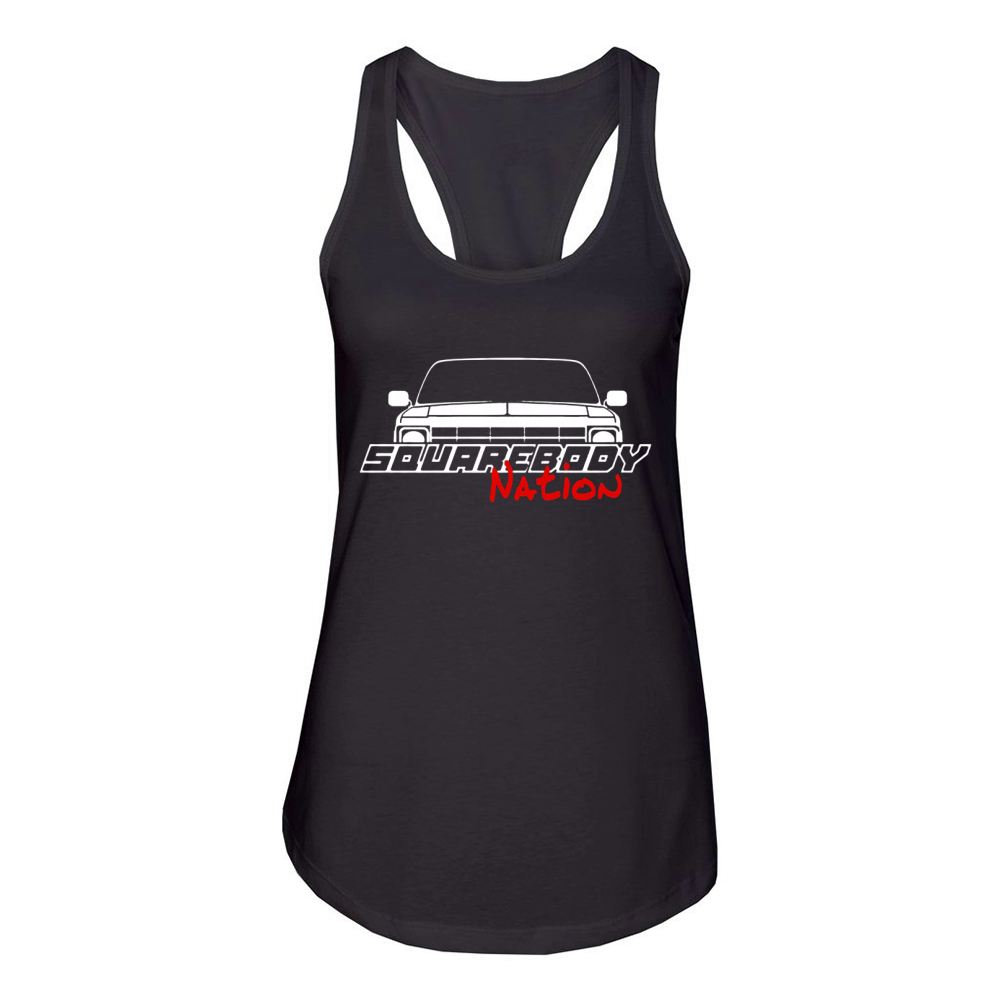 Square Body Nation 70s Squarebody Women's Racerback Tank
