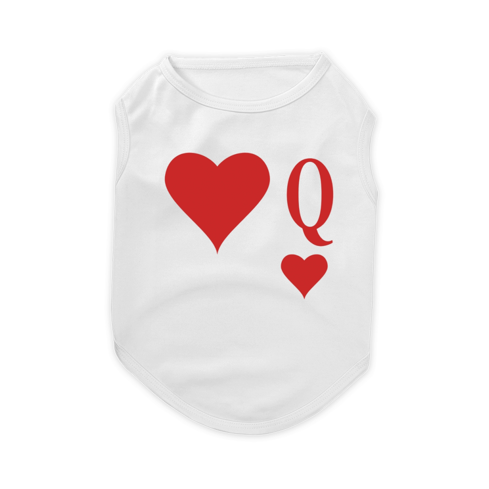 Heart Queen  queen of hearts  Q Pet T-Shirt