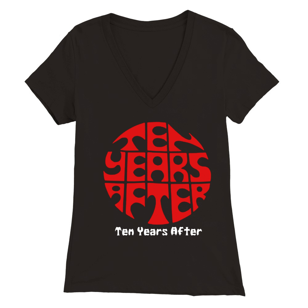 Ten Years After Tshirt Premium Womens V-Neck T-shirt