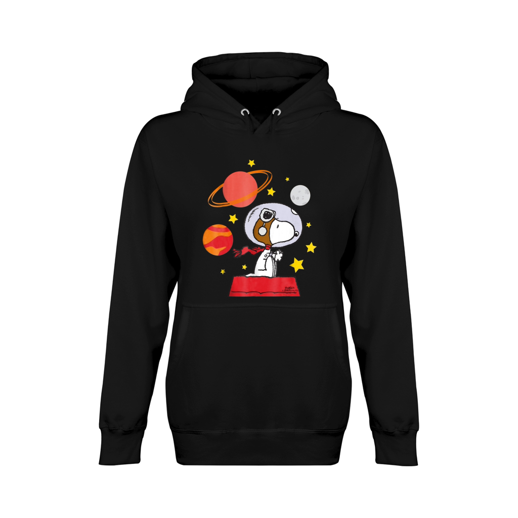 Peanuts Snoopy Space Pilot Mars, Moon And Saturn shirt Unisex Premium Pullover Hoodie