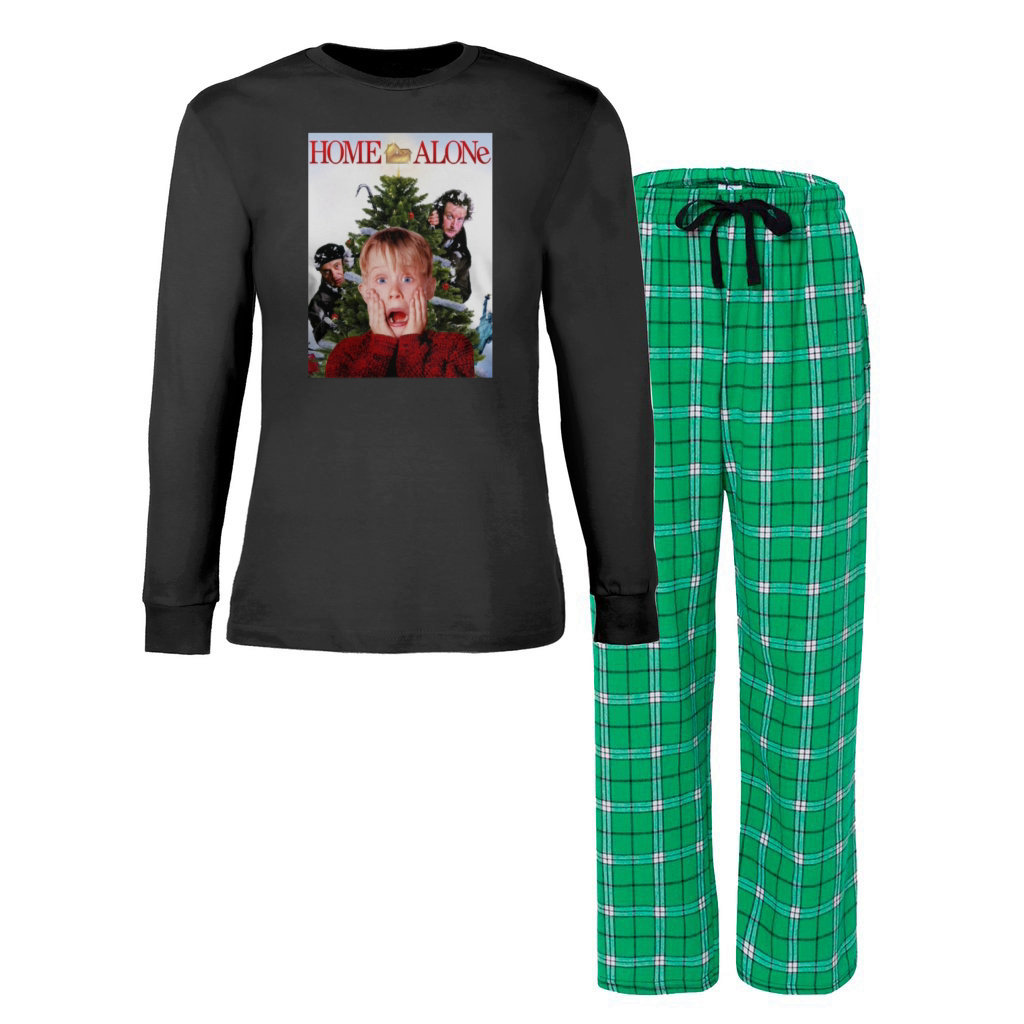 Home Alone T Shirt Women s Christmas Pajamas Designed by dropthetee