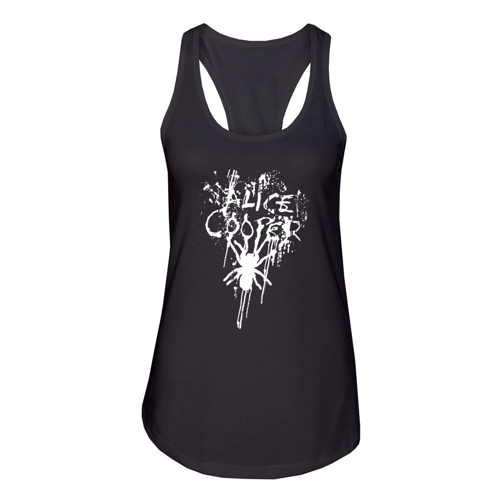 Alice Cooper Tshirt Women's Racerback Tank