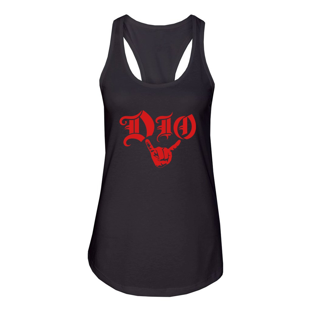 Ronnie James Dio Tshirt Women's Racerback Tank
