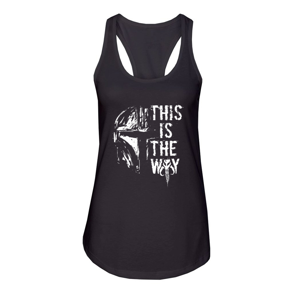 this is the way Women's Racerback Tank