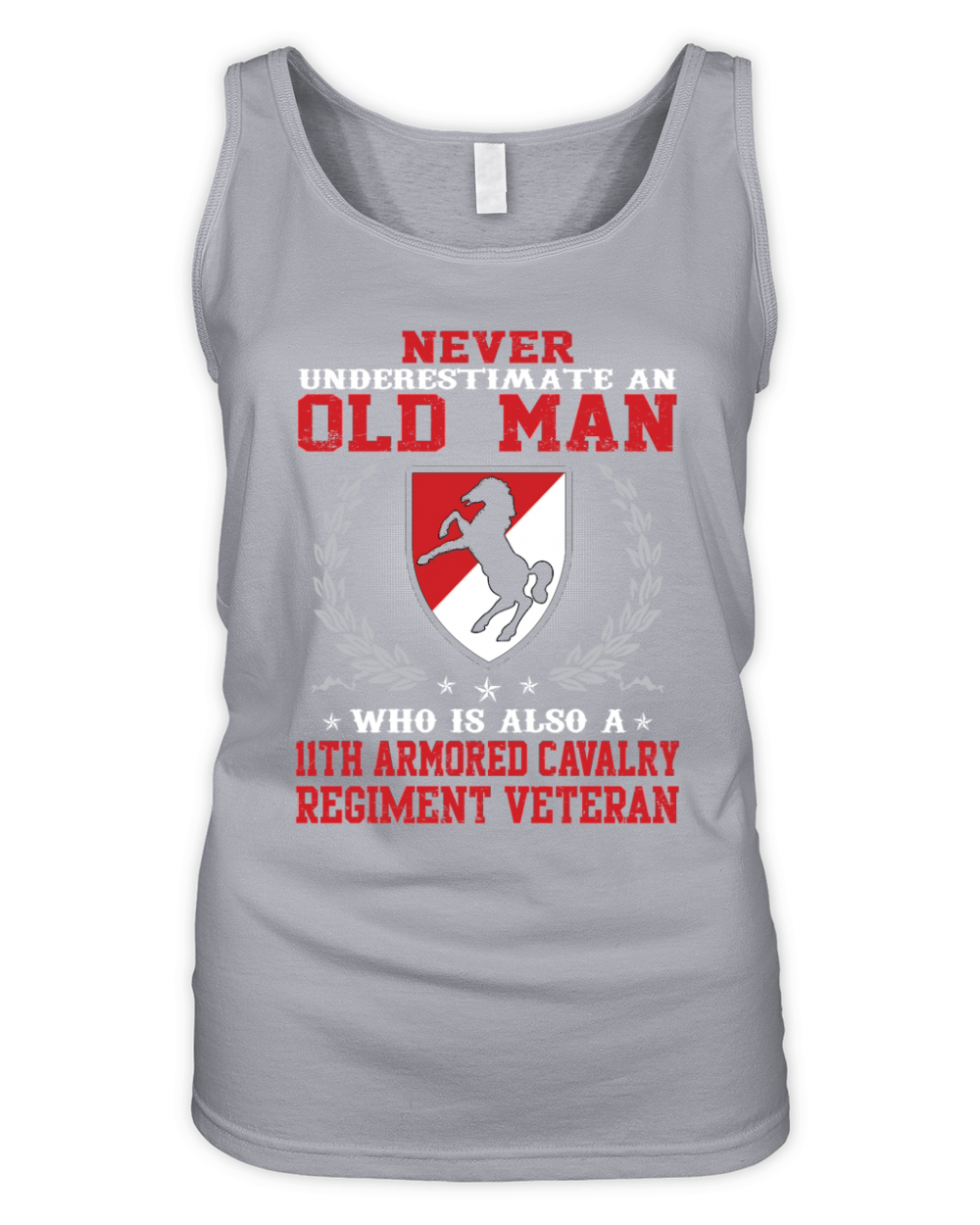 11TH ARMORED CAVALRY REGIMENT VETERAN Organic Women's Tank Top