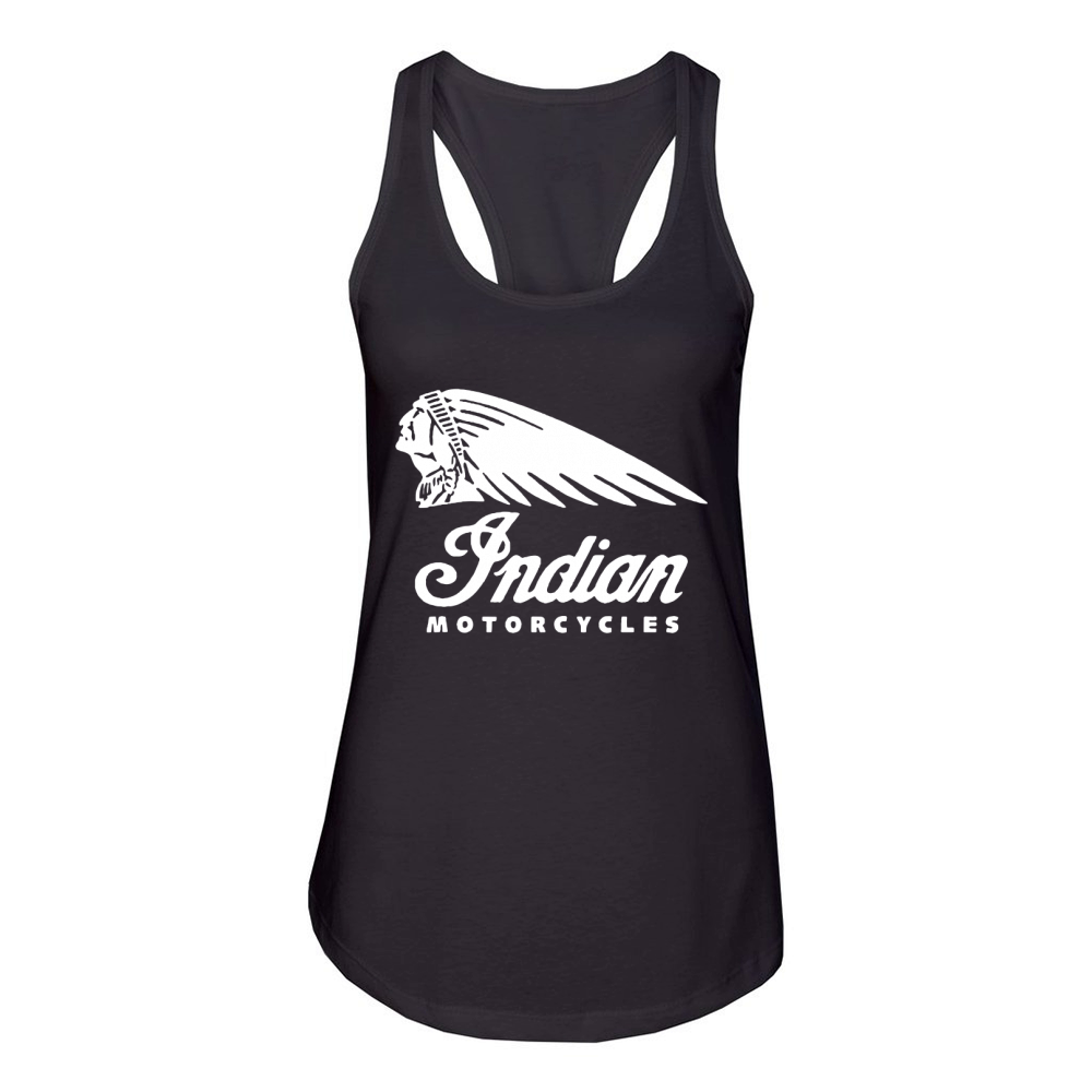 Indian Biker Motorcycles Women's Racerback Tank