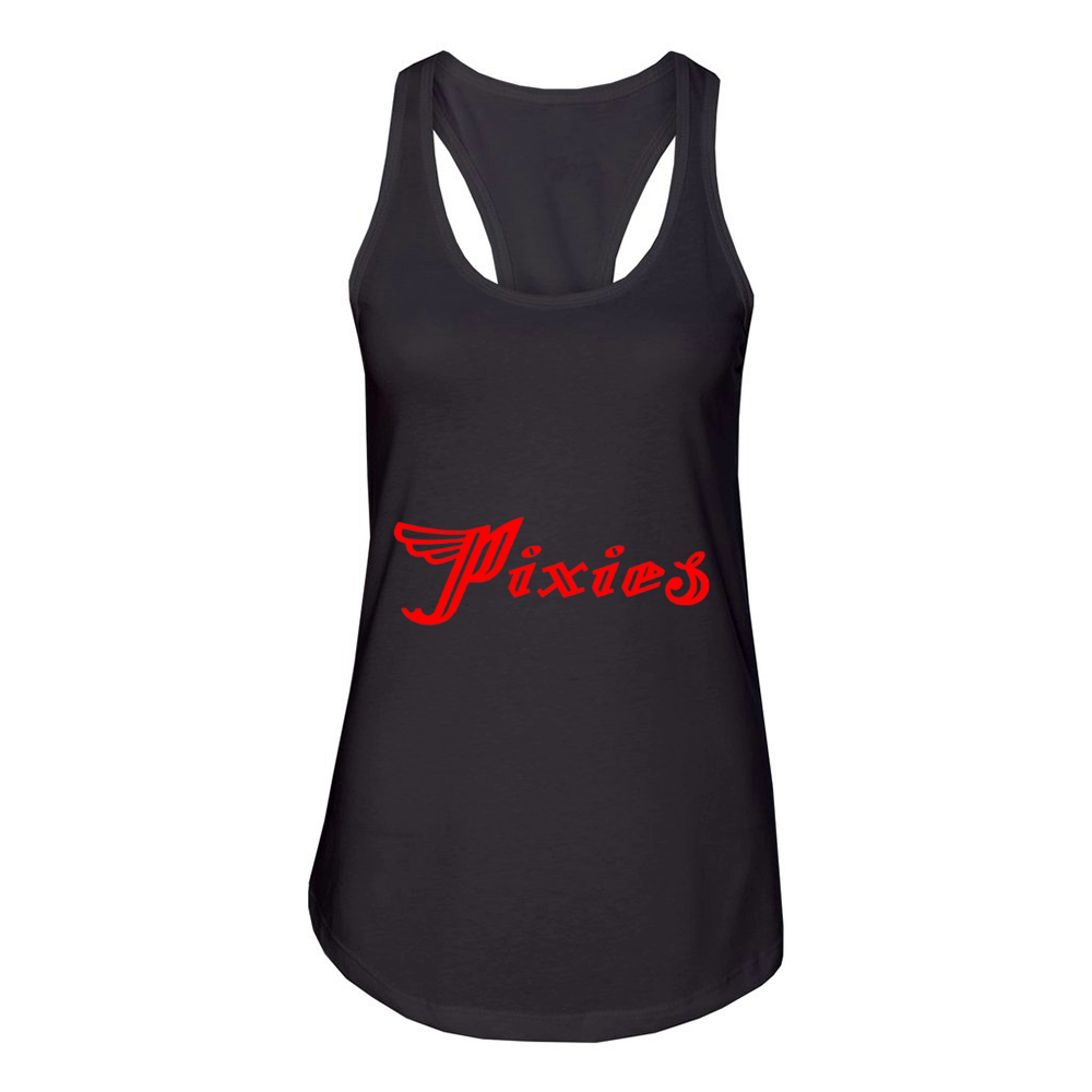 Pixies Band Logo Art Wing Red Women's Racerback Tank