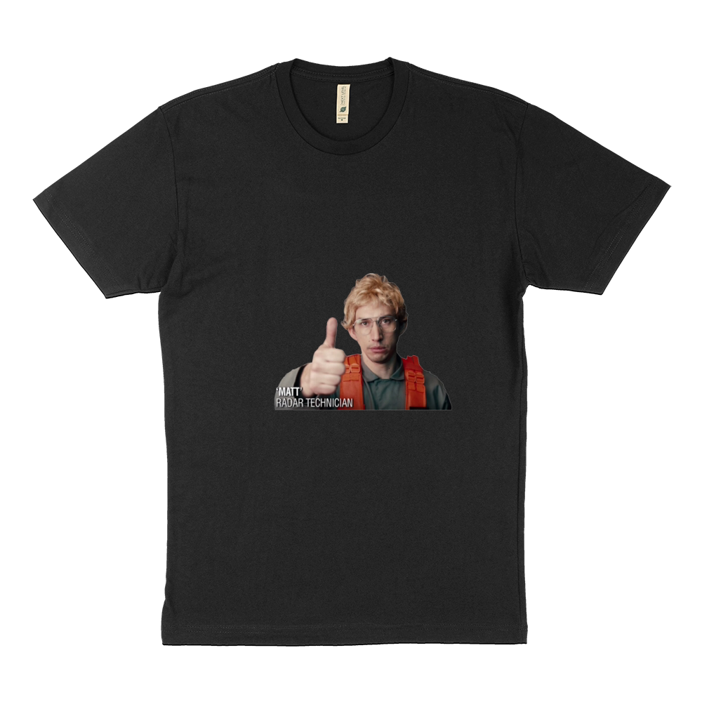 Kylo Ren as Matt Radar Technician  shirt Sustainable T-Shirt