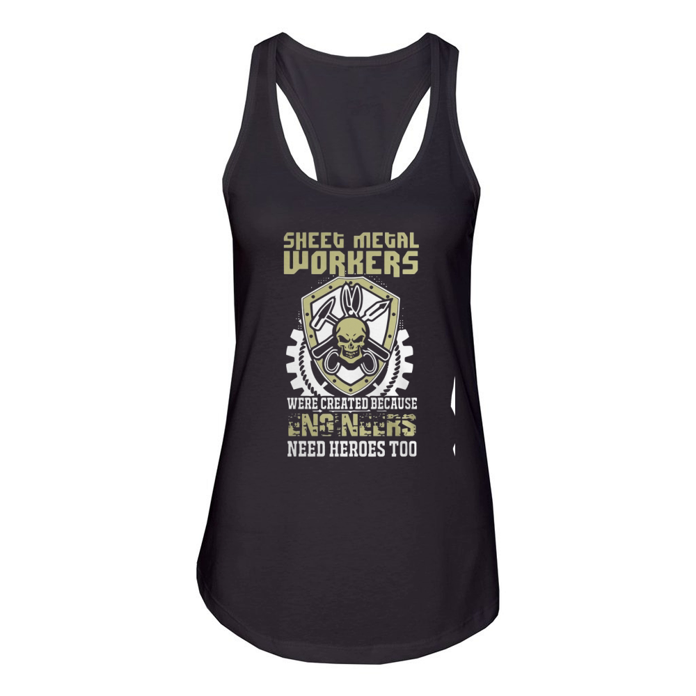 Another - sheet metal workers Women's Racerback Tank
