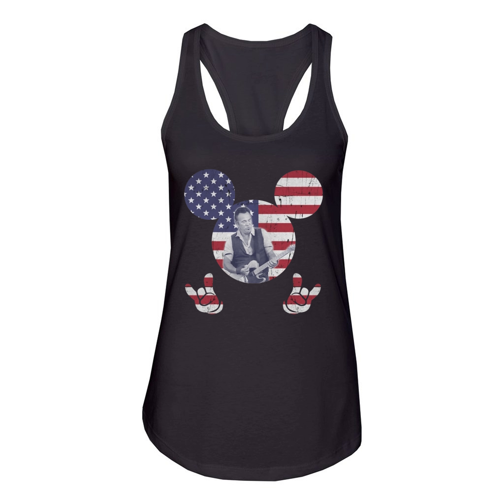Bruce Springsteen Women's Racerback Tank