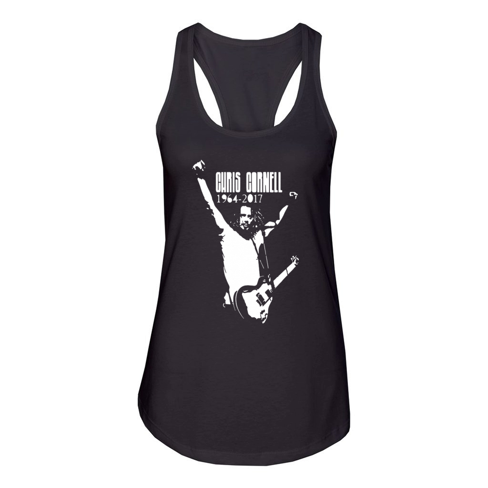 Chris Cornell Tshirt Women's Racerback Tank